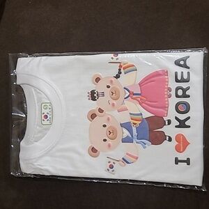 *NEW* I love Korea t-shirt size 5